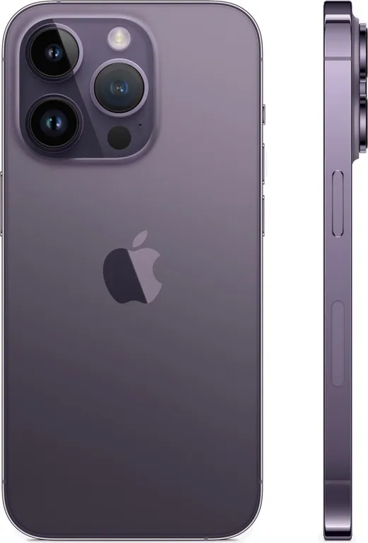 Смартфон Apple iPhone 14 Pro, 256 ГБ темно-фиолетовый, Dual: nanoSIM + eSIM