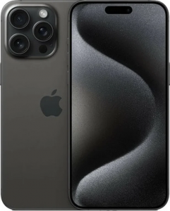 Смартфон Apple iPhone 15 Pro Max 256 ГБ, Dual: nano SIM + eSIM, черный титан