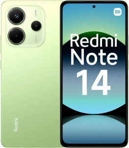 Смартфон Xiaomi Redmi Note 14 4G NFC 8/256Gb Lime Green(Global Version)