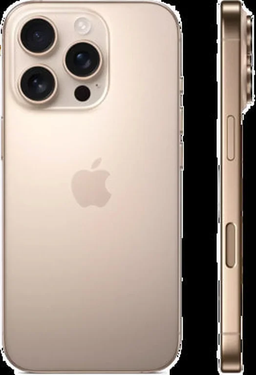 Смартфон Apple iPhone 16 Pro 256 ГБ,Dual: nano-SIM + eSIM, Desert Titanium (Песочный Титан)