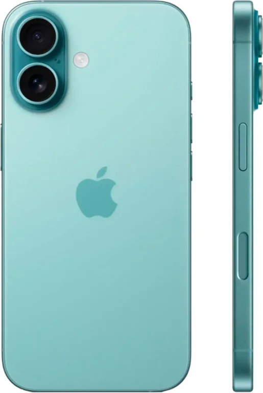 Смартфон Apple iPhone 16 256Gb Бирюзовый (Teal)