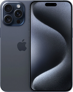 Смартфон Apple iPhone 15 Pro Max SIM 512 ГБ, «титановый синий»