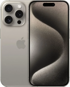 Смартфон Apple iPhone 15 Pro 128GB, Dual eSIM, Natural Titanium