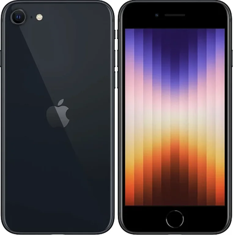 Смартфон Apple iPhone SE 2022 64GB (Чёрный, 64 ГБ, 4 ГБ)