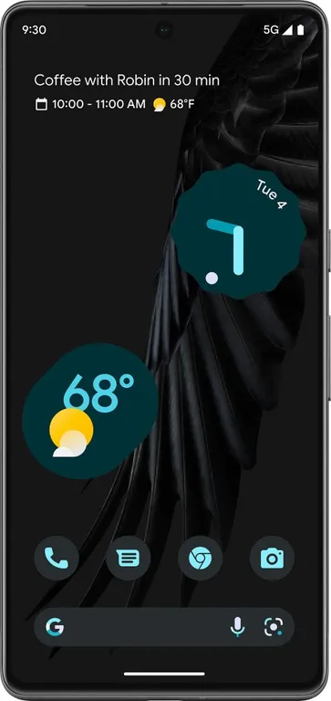 Смартфон Google Pixel 7 8/128 ГБ, Dual: nano SIM + eSIM, Obsidian
