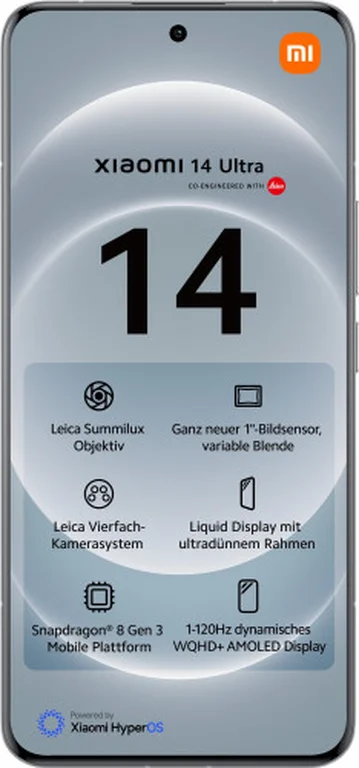 Смартфон Xiaomi 14 Ultra 16/512 ГБ, Белый