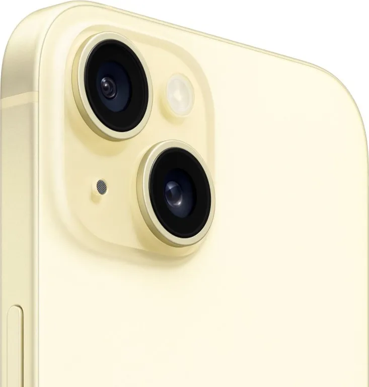 Смартфон Apple iPhone 15 256 Gb nano-Sim + eSim, Yellow