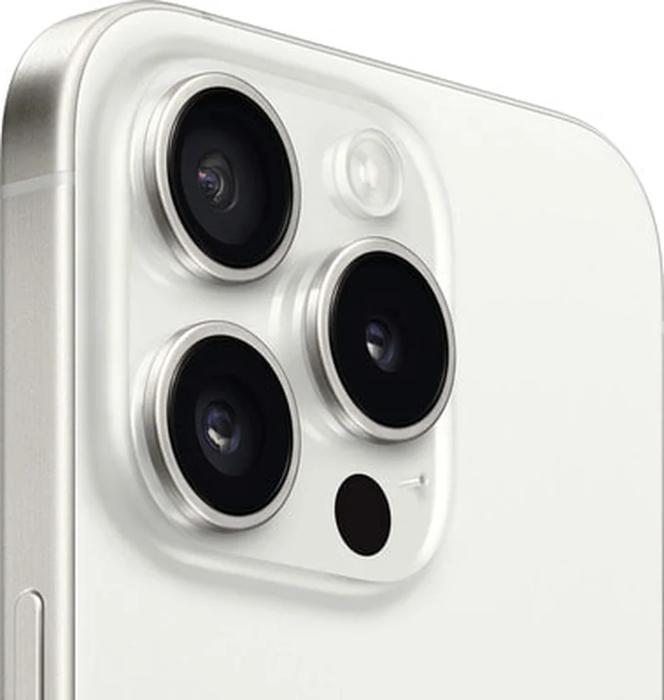 Смартфон Apple iPhone 15 Pro 128 ГБ, Dual: nano SIM + eSIM, белый титан