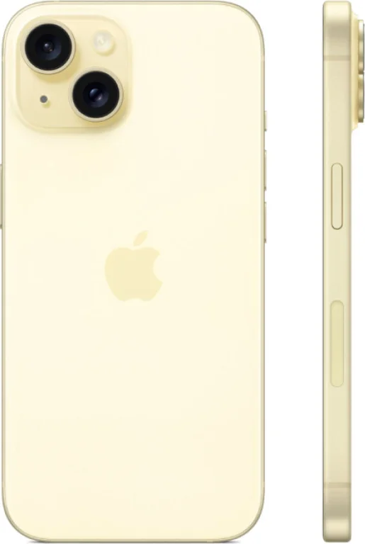 Смартфон Apple iPhone 15 256Gb Желтый
