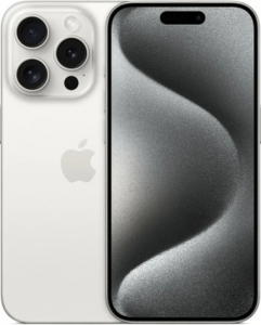Смартфон Apple iPhone 15 Pro, 128 ГБ, Титановый Белый