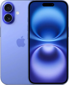 Смартфон Apple iPhone 16 128 ГБ (nano-SIM + eSIM), ультрамарин