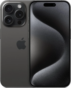Смартфон Apple iPhone 15 Pro, eSim, 256 ГБ, Титановый Черный