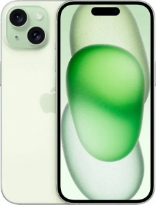 Смартфон Apple iPhone 15 256Gb (Green) (eSIM)