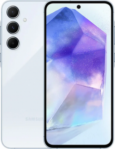 Смартфон Samsung Galaxy A55 5G 8/256Gb (Голубой) (SM-A556ELBCCAU)