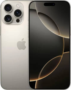 Смартфон Apple iPhone 16 Pro Max 1Tb Natural Titanium, натуральный титан