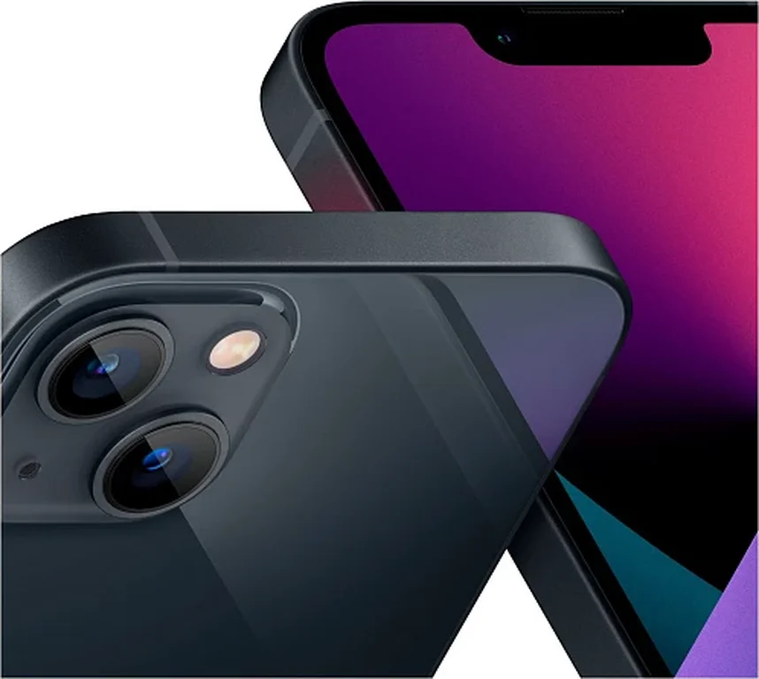 Смартфон Apple iPhone 13 512GB (512 ГБ, Чёрный, 4 ГБ)