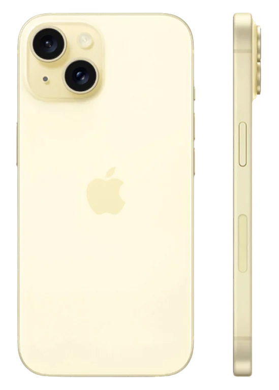 Смартфон Apple iPhone 15 512ГБ Yellow (Желтый) (A3092) 2Sim