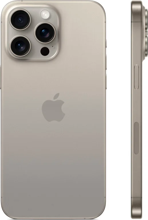 Смартфон Apple iPhone 15 Pro Max 512GB Natural Titanium (Бежевый)