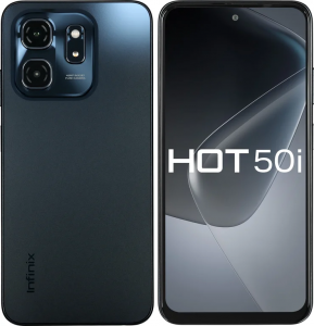 Смартфон Infinix HOT 50i 128 ГБ черный