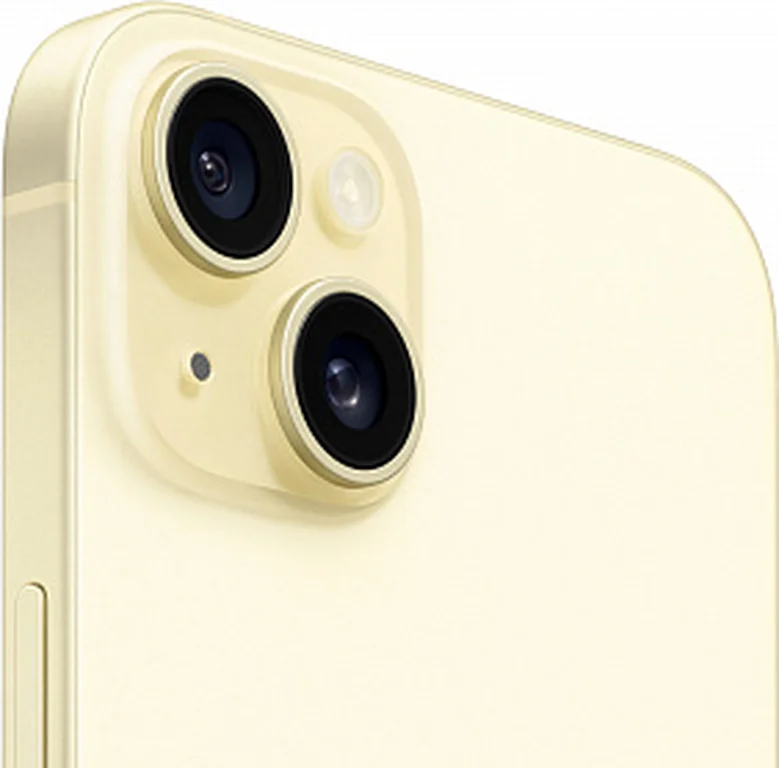 Смартфон Apple iPhone 15 Plus SIM 128 ГБ, желтый