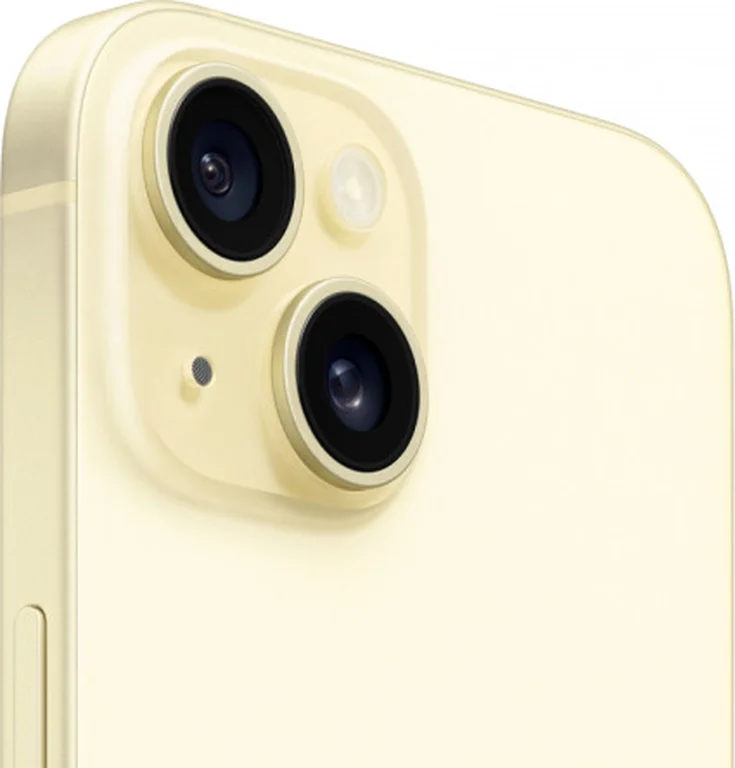Смартфон Apple iPhone 15, 128 ГБ, Желтый