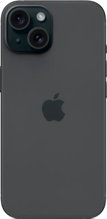 Смартфон Apple iPhone 15 128Gb nano SIM + eSim black (чёрный) новый, не актив, без комплекта