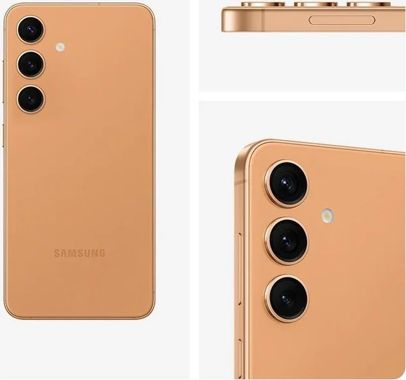 Смартфон Samsung Galaxy S24+, 256 ГБ, оранжевый, Sandstone Orange, SM-S926BZOB