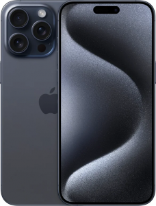 Смартфон Apple iPhone 15 Pro Max 256GB Blue Titanium (Синий титан) nano-Sim + eSim