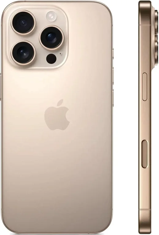 Смартфон Apple iPhone 16 Pro 1Tb,A3292,бежевый титан
