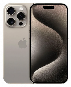 Смартфон Apple iPhone 15 Pro 512ГБ Natural Titanium (Титан) (A3104) 2sim
