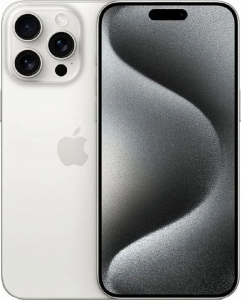 Смартфон Apple iPhone 15 Pro Max 512Gb (White Titanium) (2 sim)