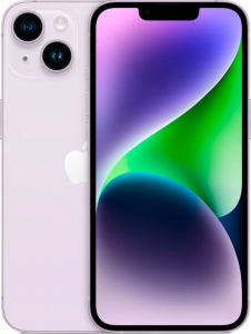 Смартфон Apple iPhone 14 128GB Dual Sim Purple