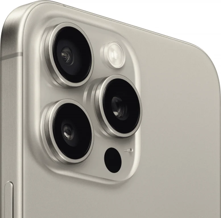 Смартфон Apple iPhone 15 Pro, 256 ГБ, Титановый Бежевый
