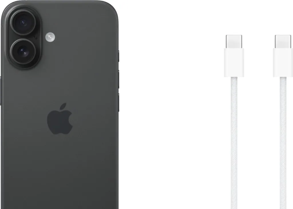 Смартфон Apple iPhone 16 256Gb eSim Black