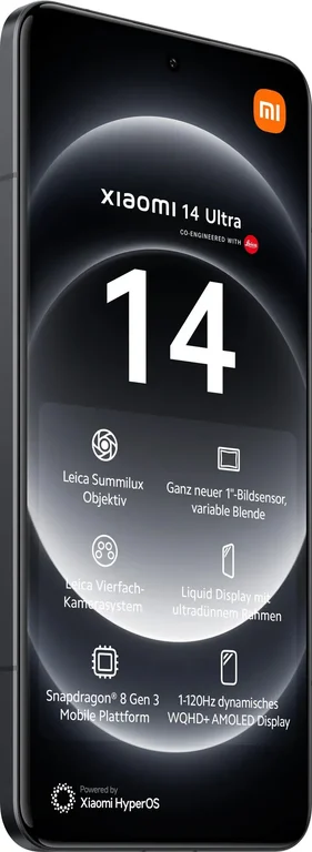 Смартфон Xiaomi 14 Ultra RU 16/512Gb Black