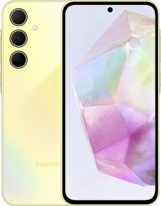 Смартфон Samsung Galaxy A35 5G 8/256GB (Жёлтый, 8 ГБ, 256 ГБ)