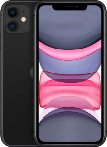 Смартфон Apple iPhone 11 128GB, черный, Slimbox