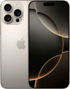 Смартфон Apple iPhone 16 Pro Max 1Tb Natural Titanium (Серый)