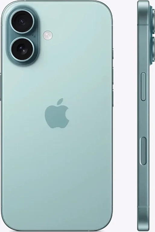 Смартфон Apple iPhone 16 256GB nanoSim+eSim (8 ГБ, 256 ГБ, Зелёный)
