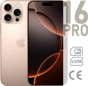 Смартфон Apple iPhone 16 Pro 256ГБ пустынный