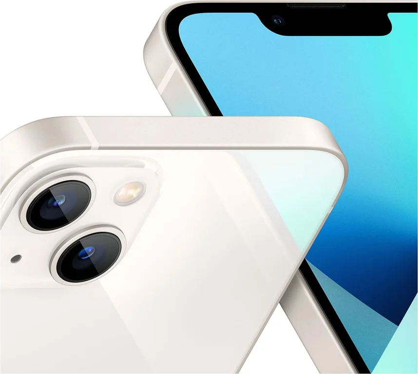 Смартфон Apple iPhone 13 128Gb Starlight, «сияющая звезда»