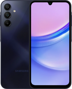 Смартфон Samsung Galaxy A15 6/128 ГБ, Dual nano SIM, темно-синий