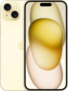 Смартфон Apple iPhone 15 128 ГБ (nano-SIM + eSIM), желтый