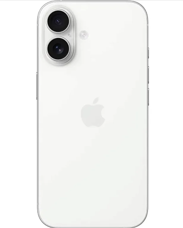 Смартфон Apple iPhone 16 512GB nanoSim+eSim (8 ГБ, 512 ГБ, Белый)