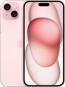 Смартфон Apple iPhone 15 Plus SIM 256 ГБ, розовый
