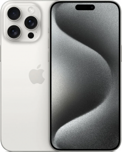 Смартфон Apple iPhone 15 Pro Max 512Gb White Titanium, белый титан