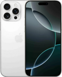 Смартфон Apple iPhone 16 Pro Max 512GB nano SIM + eSIM Titanium White