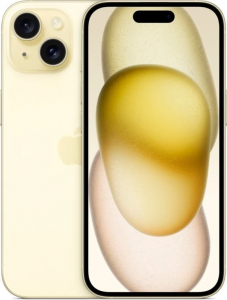 Смартфон Apple iPhone 15 512 ГБ Yellow, Жёлтый
