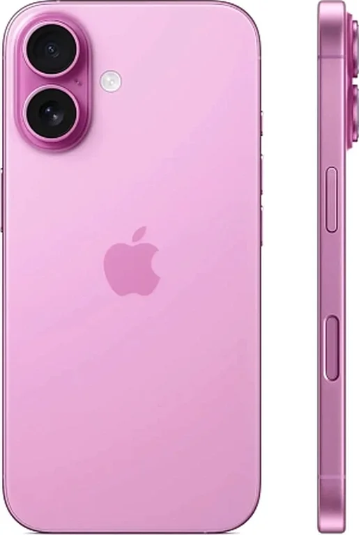 Смартфон Apple iPhone 16 Plus 128GB nanoSim+eSim (8 ГБ, 128 ГБ, Розовый)