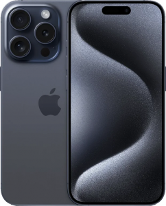 Смартфон Apple iPhone 15 Pro 128GB Blue Titanium (Синий титан) nano-Sim + eSim